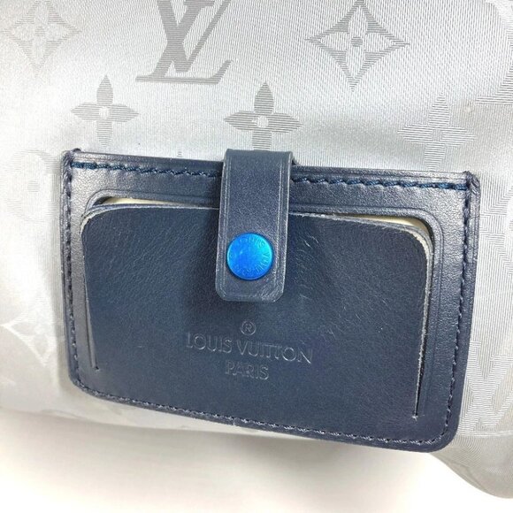 LOUIS VUITTON M44170 Monogram satellite Keepall-Bandouliere 50 travel Duffle Bag - Picture 10 of 16